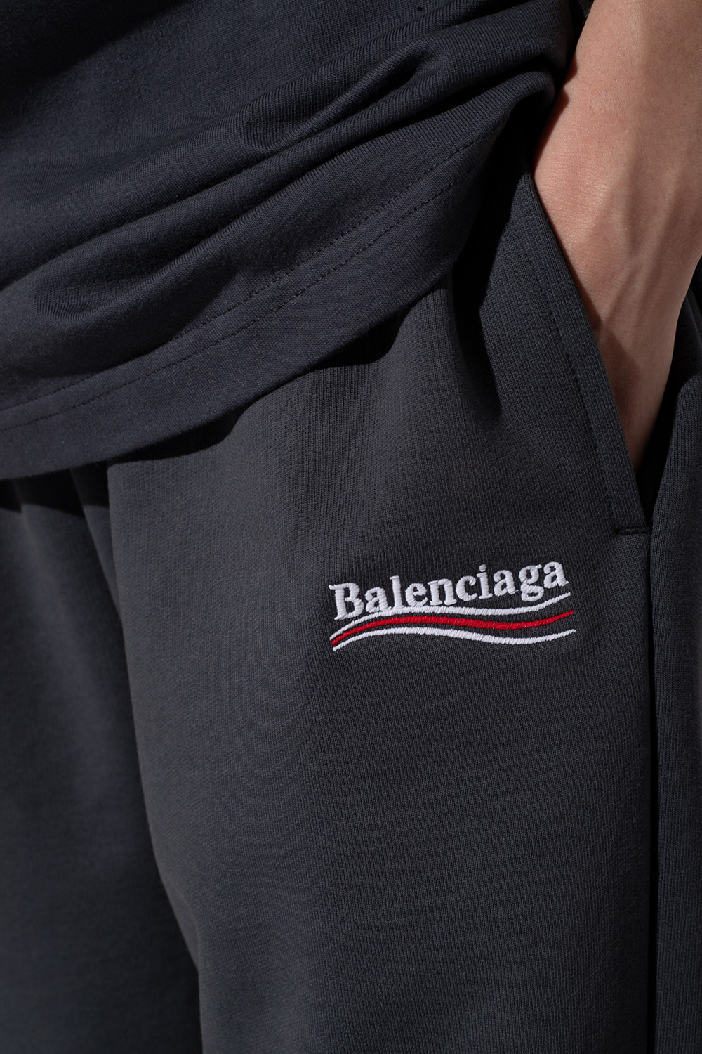 SchaferandweinerShops GB - Sweatpants with logo Balenciaga